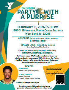 YMCA PARTY WITH A PURPOSE